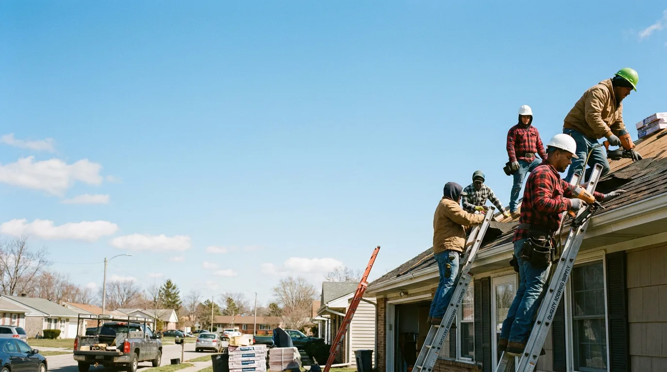 Roofing in Keenes, IL near me
